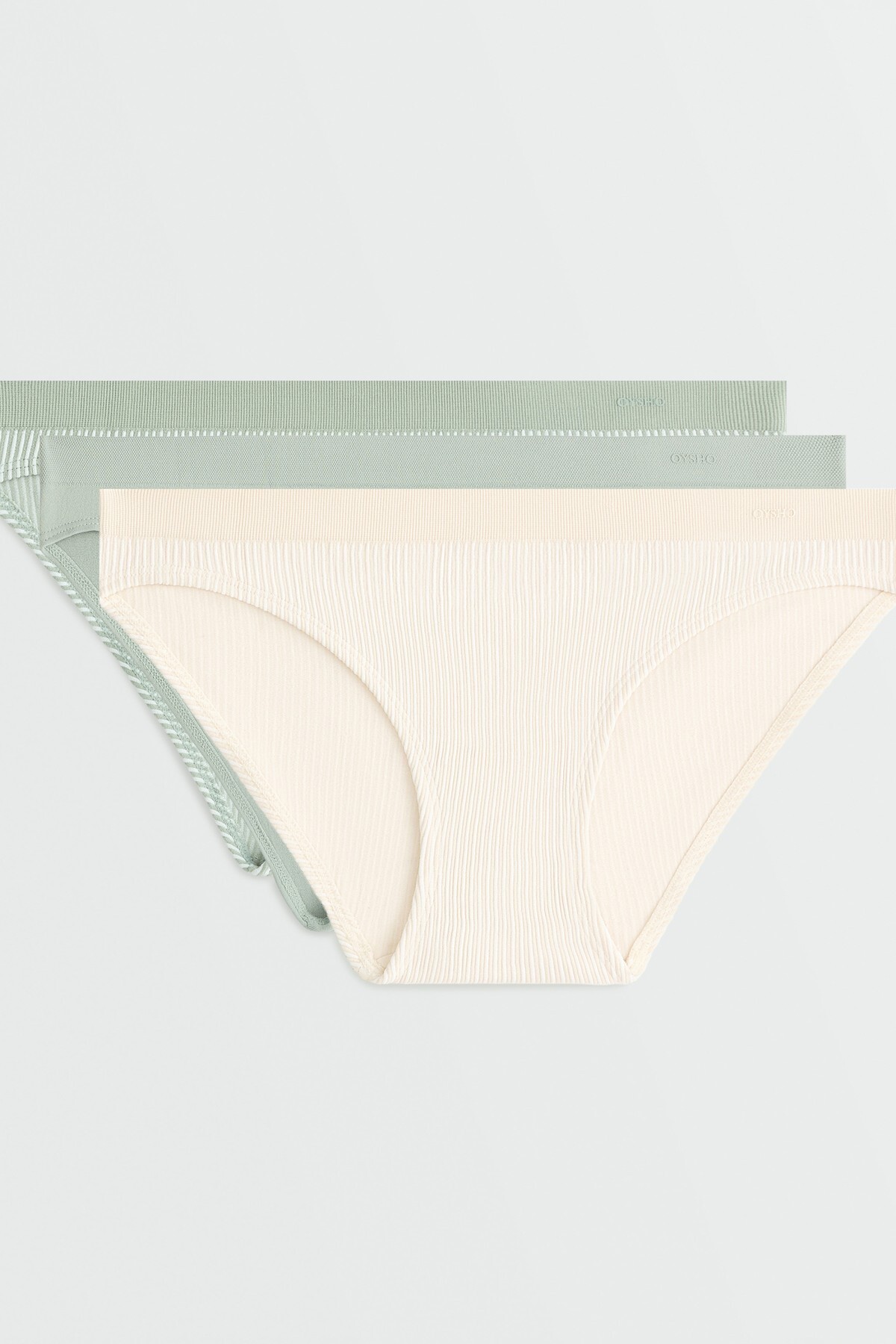 3'lü soft touch seamless delikli klasik külot