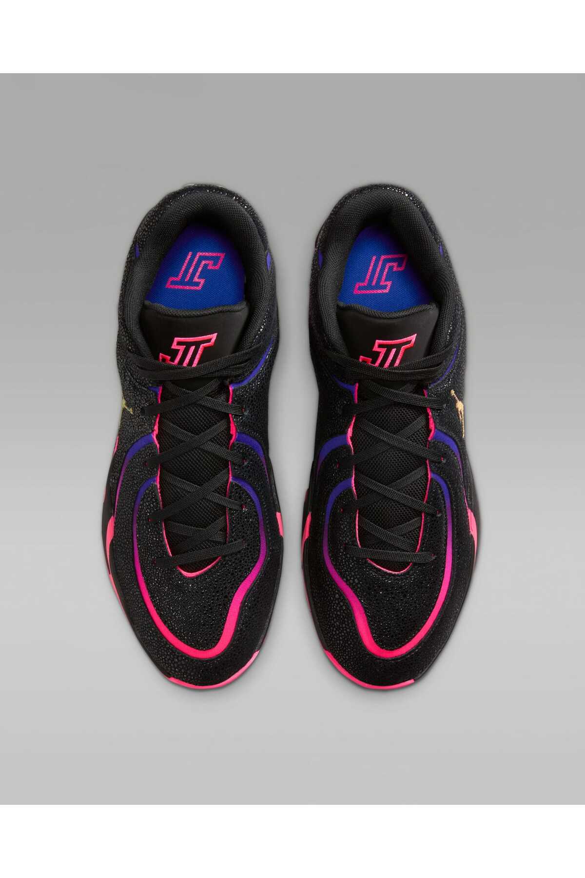 Nike Jordan Tatum 4 "Smooth Soul Vol.2" Siyah Erkek Basketbol Ayakkabısı (Blue Sport ) görsel 7