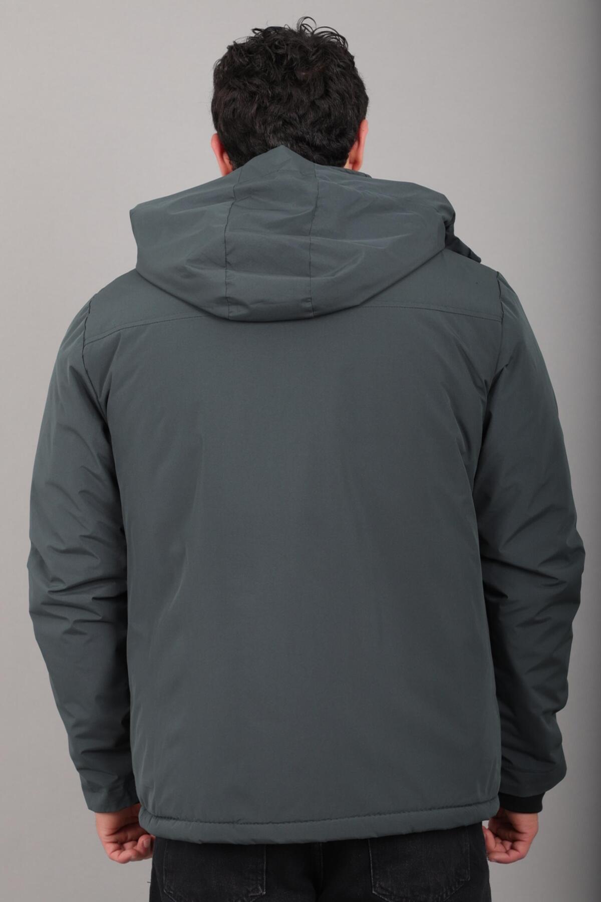 İçi Kürklü Spor Likralı Mont/Kaban PLDP3016_50509 — رنگارنگ — تصویر 7 از 8