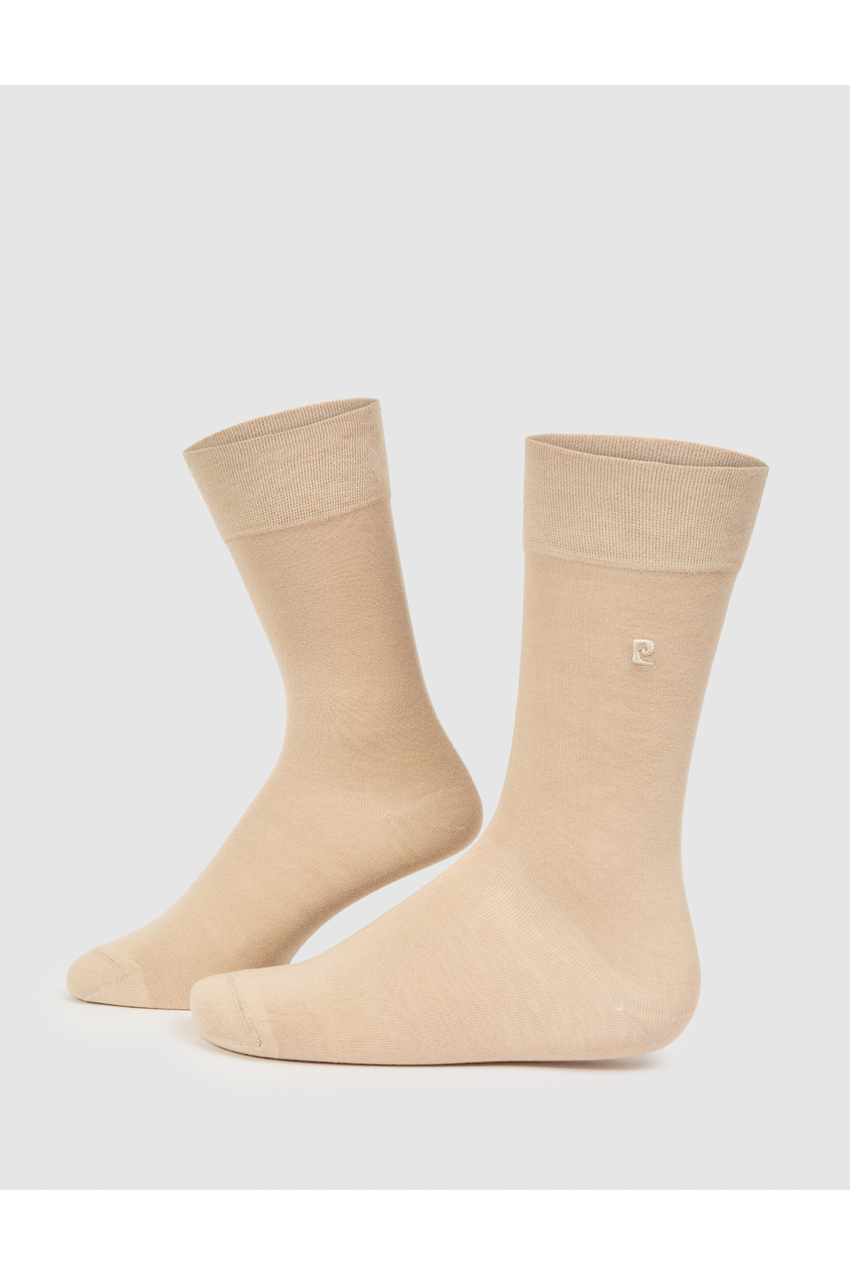 جوراب بژ تیره 50328326-VR088 پیر کاردین جوراب Pierre Cardin