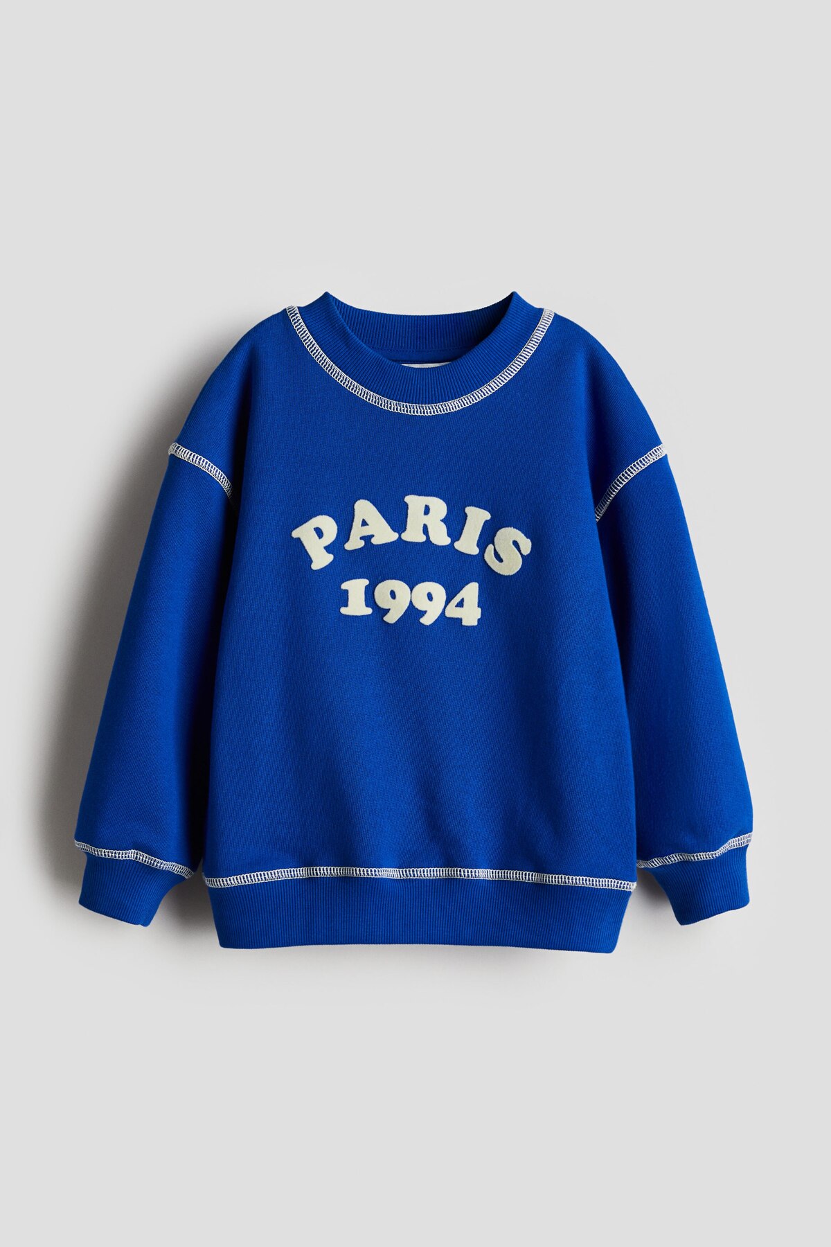 سویشرت یقه گرد چاپی اچ اند ام سویشرت H&M