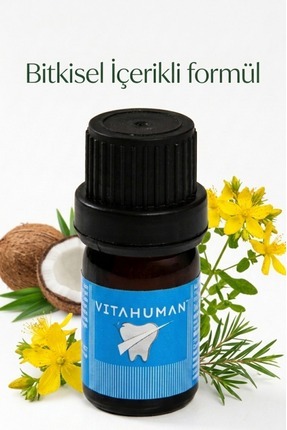 Vitahuman MCT Oil, Sarı Kantaron ve Çay Ağacı Yağı 15 x 5 ml Shot
