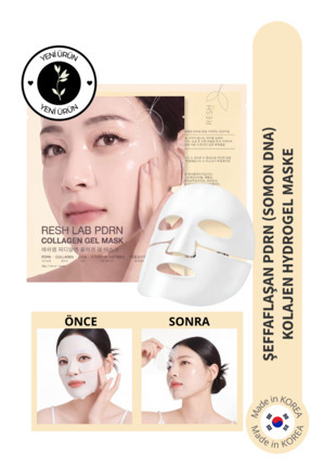 RESH LAB PDRN Collagen Gel Mask - Kolajen ve PDRN İçeren Hydrogel Yüz Maskesi