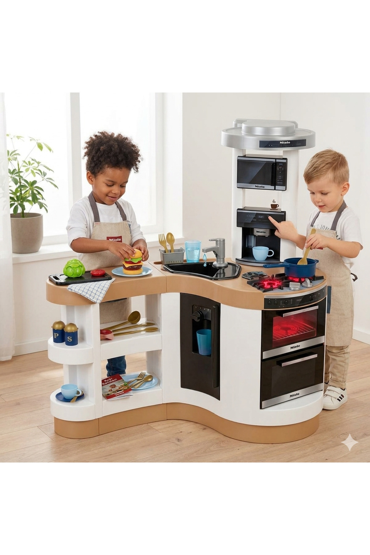 Klein Toys Çocuk Oyuncak XXL Çok Amaçlı Mutfak Seti Wave Kitchen