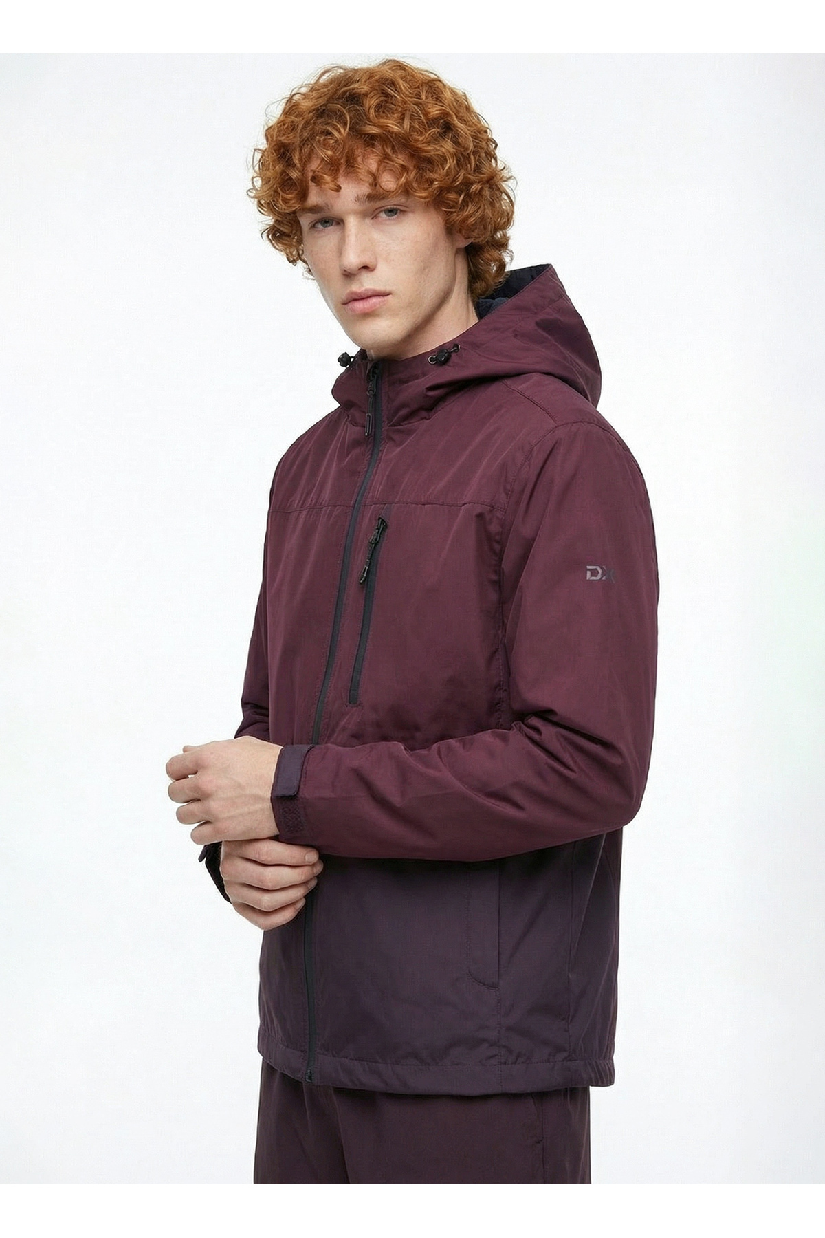 D6SM-MNT3700 Bordo Relaxed Erkek Spor Mont — زرشکی 5003327655 — تصویر 4 از 8