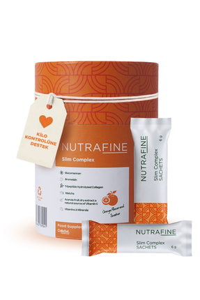 Nutrafine Slim Complex –Glukomannan, Bromelain, Tripeptit Kolajen, Vitamin & ...