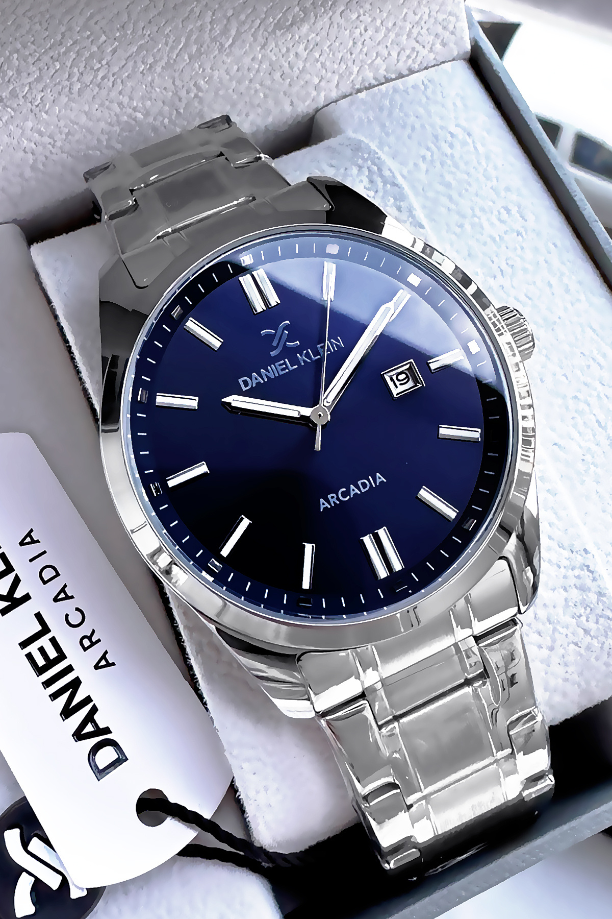 Original Men's Watches Waterproof Silver Color Steel Band Dke2005c7