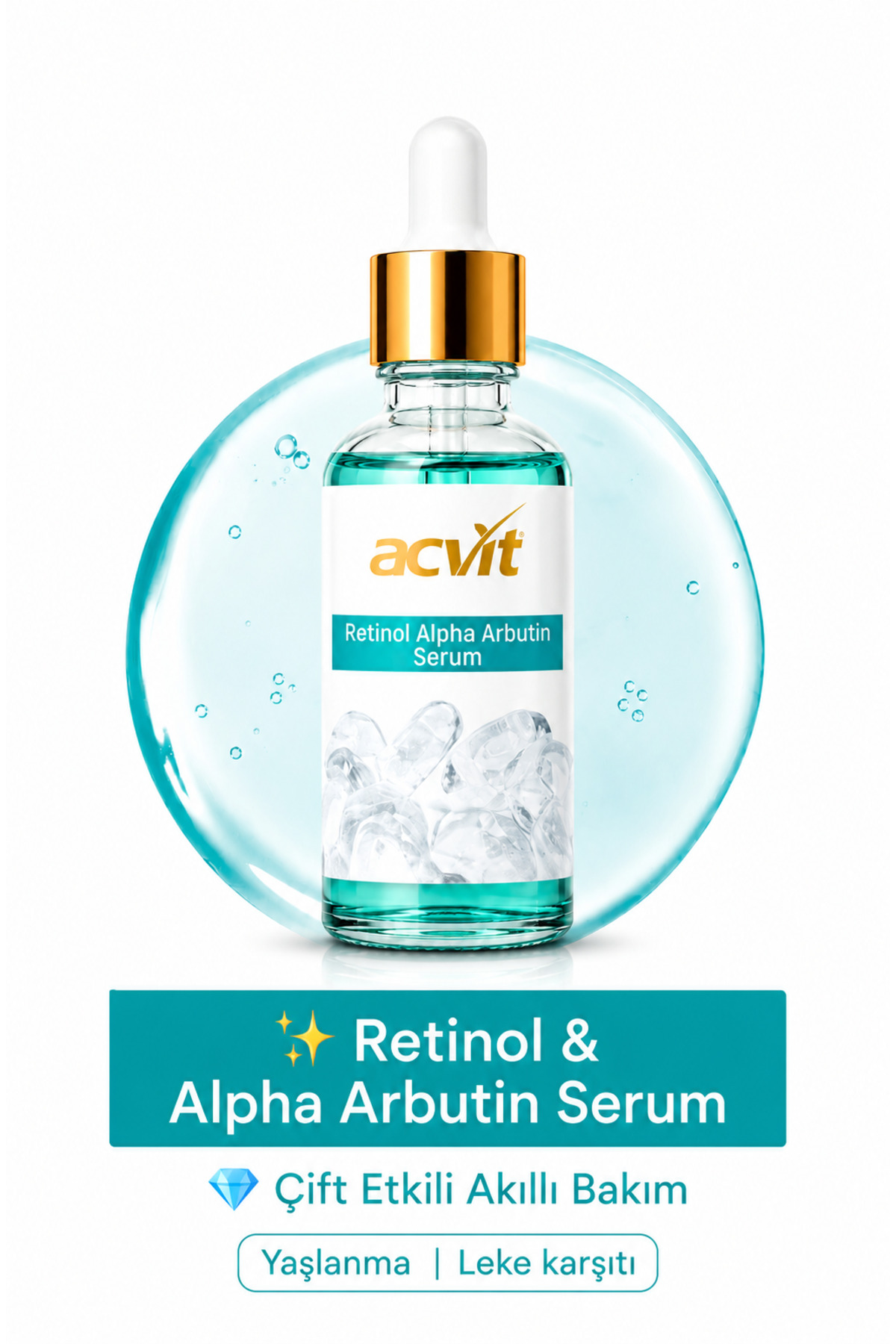 Retinol Alpha Arbutin Serum 30 ML |Kırışıklık Karşıtı ve Cilt Yenileyici Bakım — RAAS082024 — تصویر 9 از 9