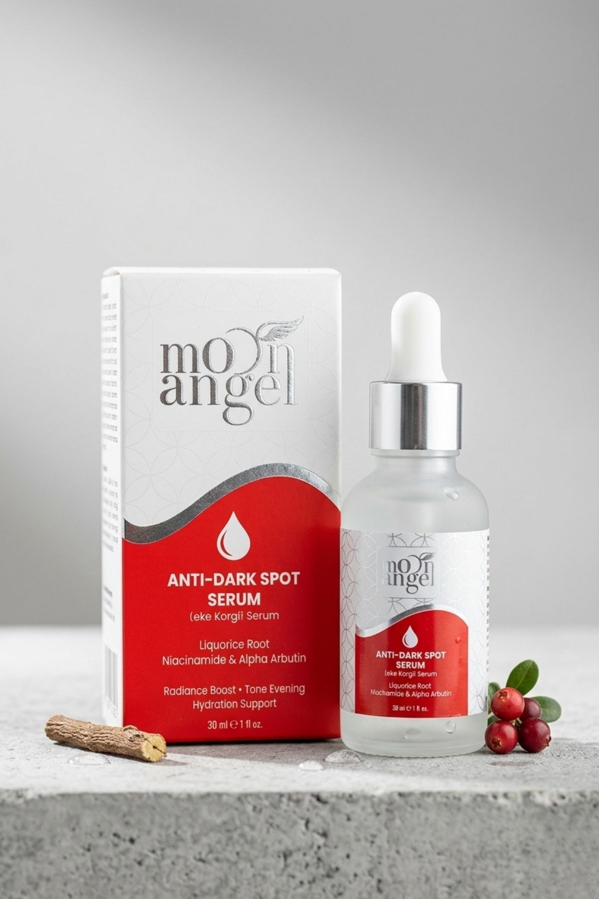 Anti Dark Spot Serum 30 ml Lekeli Ciltler İçin Cilt Tonu Eşitleyici Yüz Serumu (Arbutin + Niacinamide) — görsel 3
