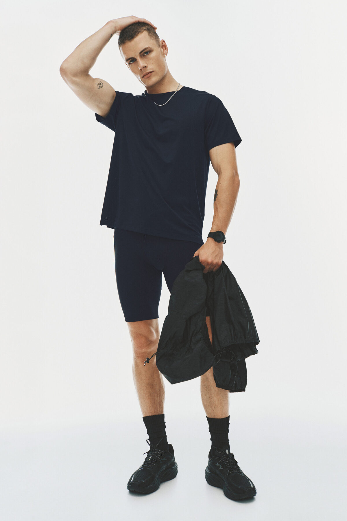 تی‌شرت ورزشی توری DryMove™ اچ اند ام تی شرت ورزشی H&M