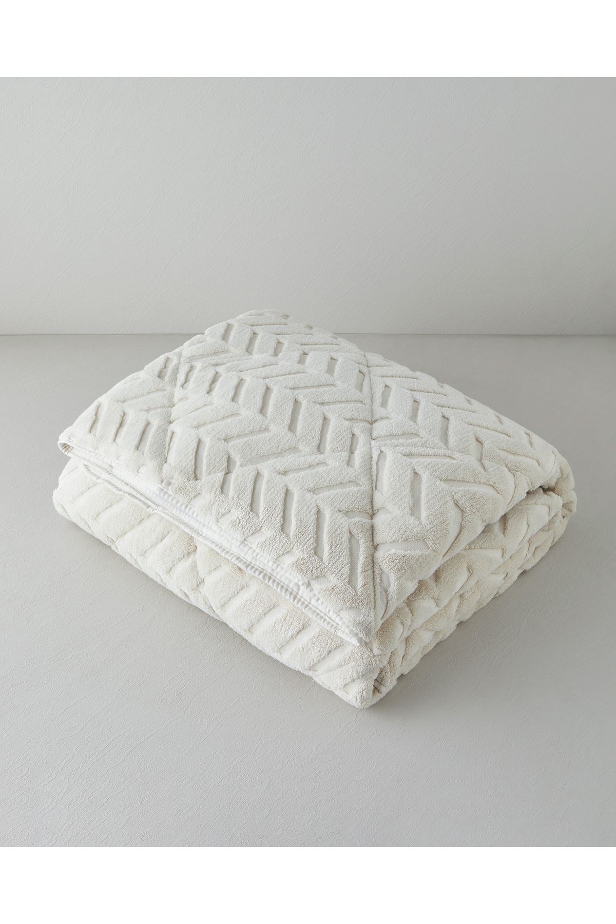 Wintera Sherpa Tek Kişilik Yorgan 155x215 cm Krem