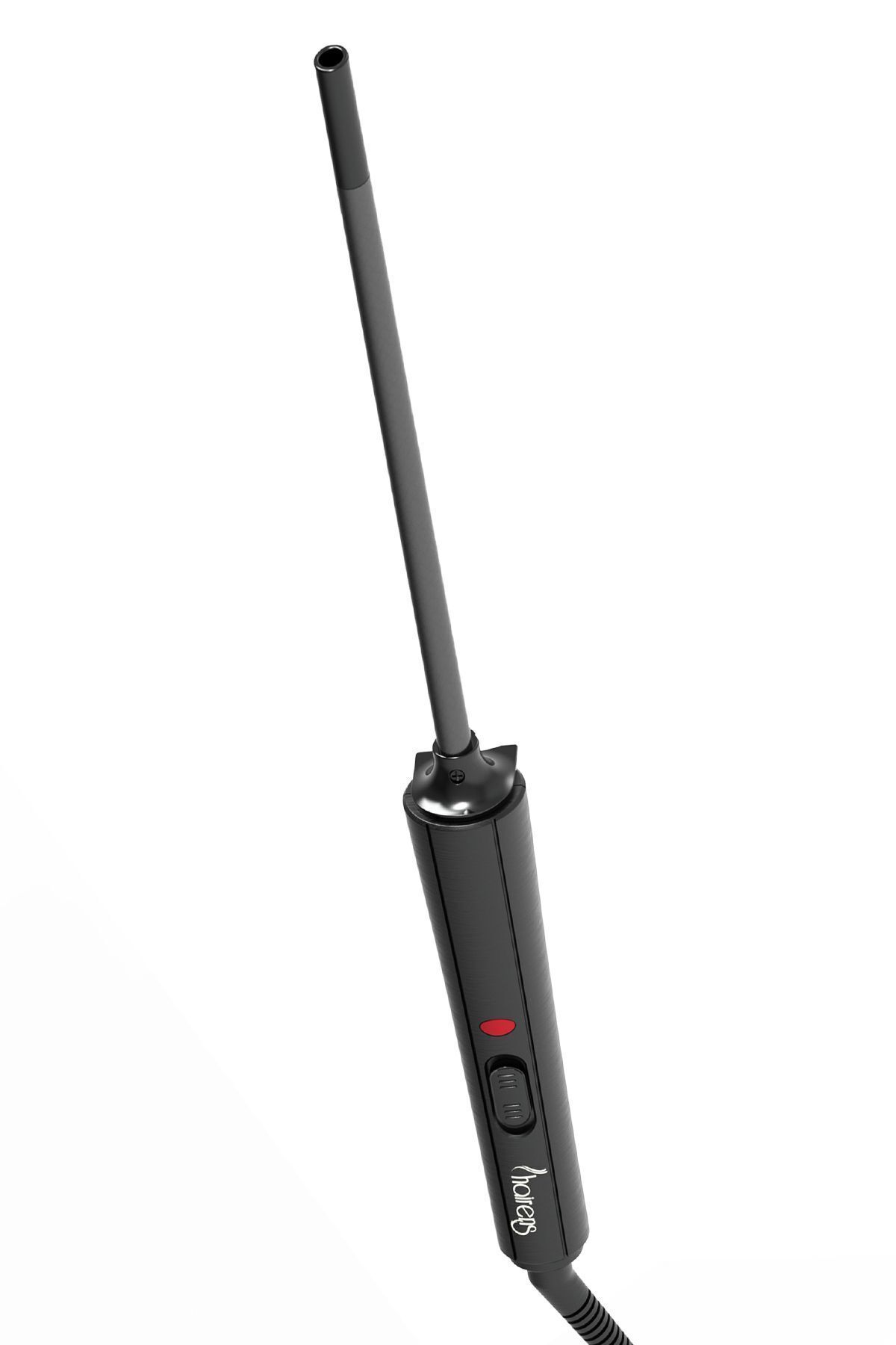 Hrs-130 Afro Wave 9 Mm. Curly Thin Curling Iron, 20 Cm Extra Long Head