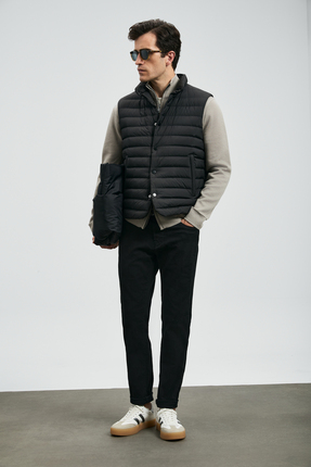 Lufian Anton Smart Jean Erkek Pantolon Slim Fit Siyah