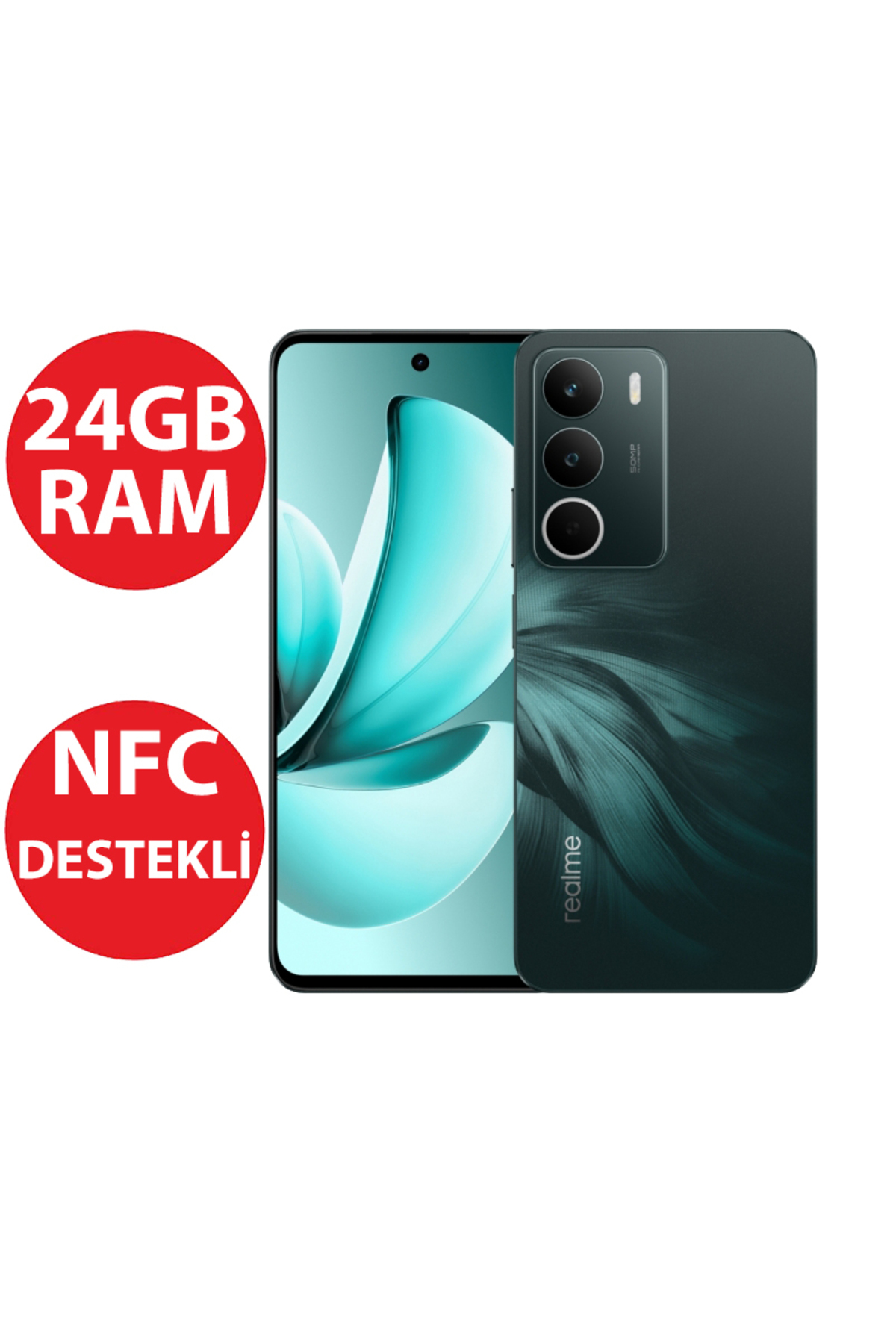 realme C71 8GB RAM 256GB Forest Owl - 6000 mAh Batarya - 45W Hızlı