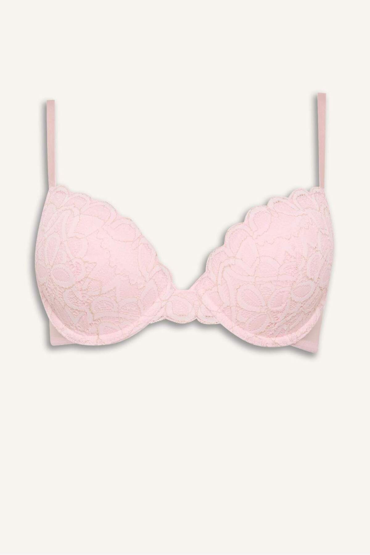 DeFacto Dantel Kaplı Pedli Balenli Bra H3228AX26SP görsel 6