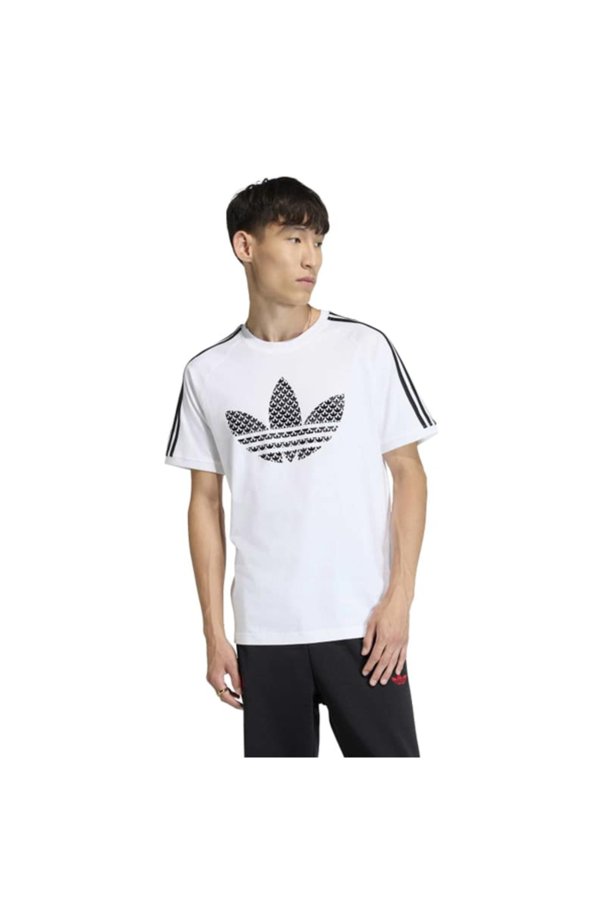 adidas Erkek Günlük Tişört MONOGRAM 3S T KD1360 görsel 2
