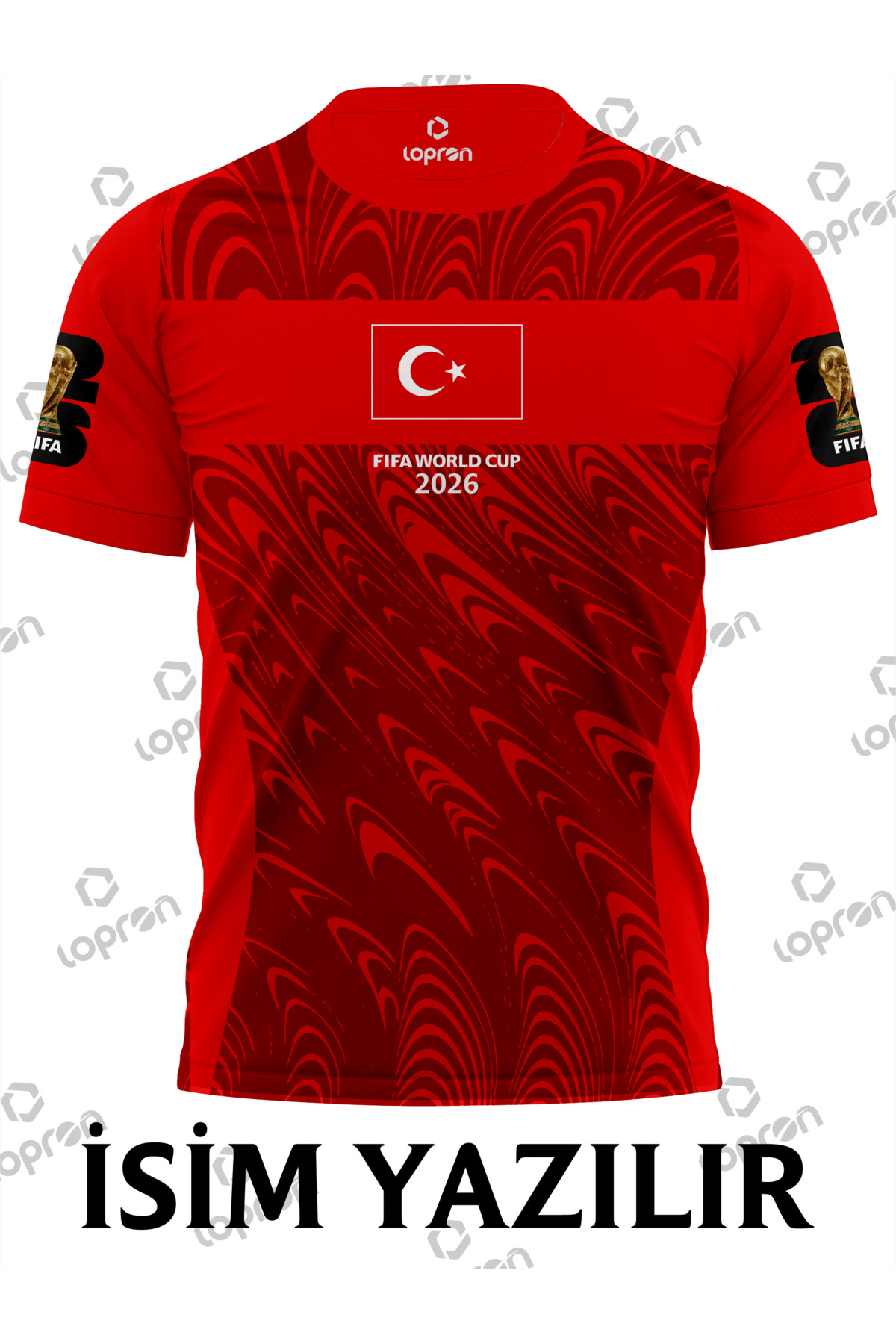 Lopron FIFA World Cup 26 Türkiye Forması - 2026 Dünya kupası Forması