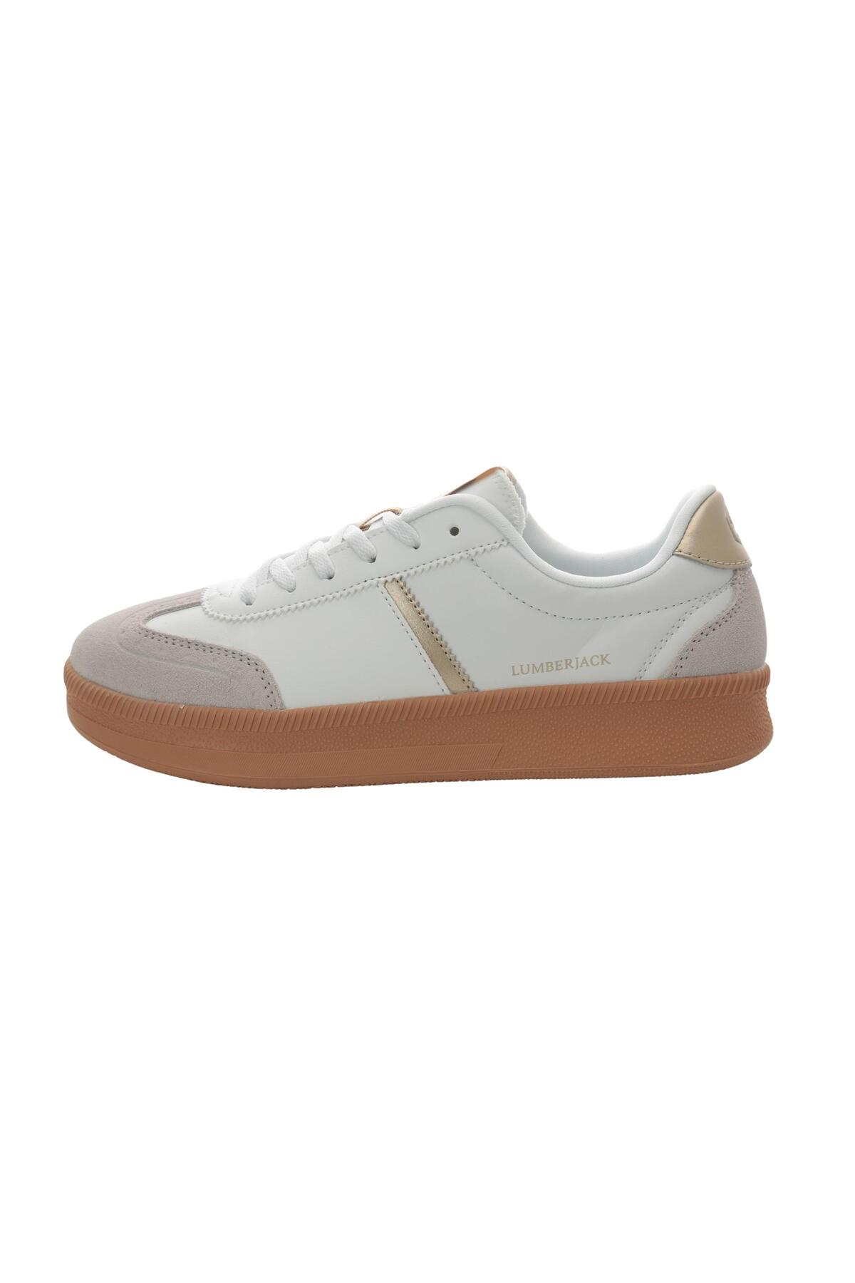 Lumberjack 102066677-R Berom Pu 6Fx Kadın Spor Ayakkabı Beyaz