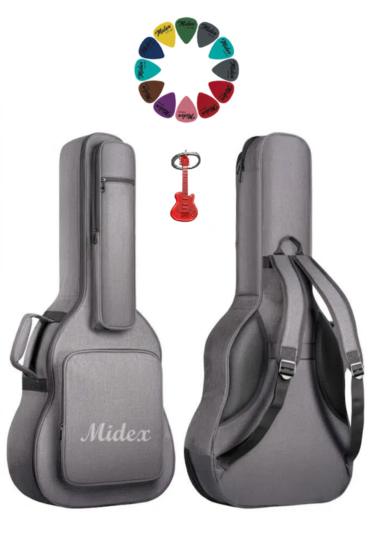 Midex CSA-90 Case Klasik Gitar Soft Case Gigbag Kalın Çanta Kılıf