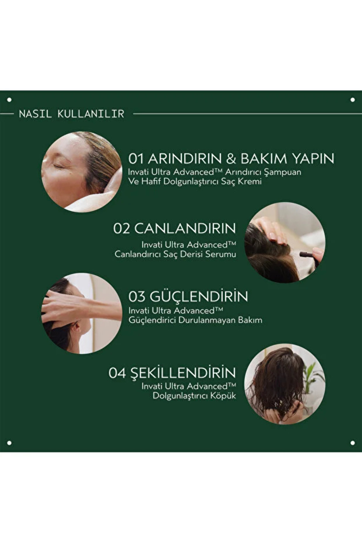 invati ultra advanced saç dolgunlaştırıcı köpük 45ml — TYCLW0NPLN172804537070012 — تصویر 5 از 7