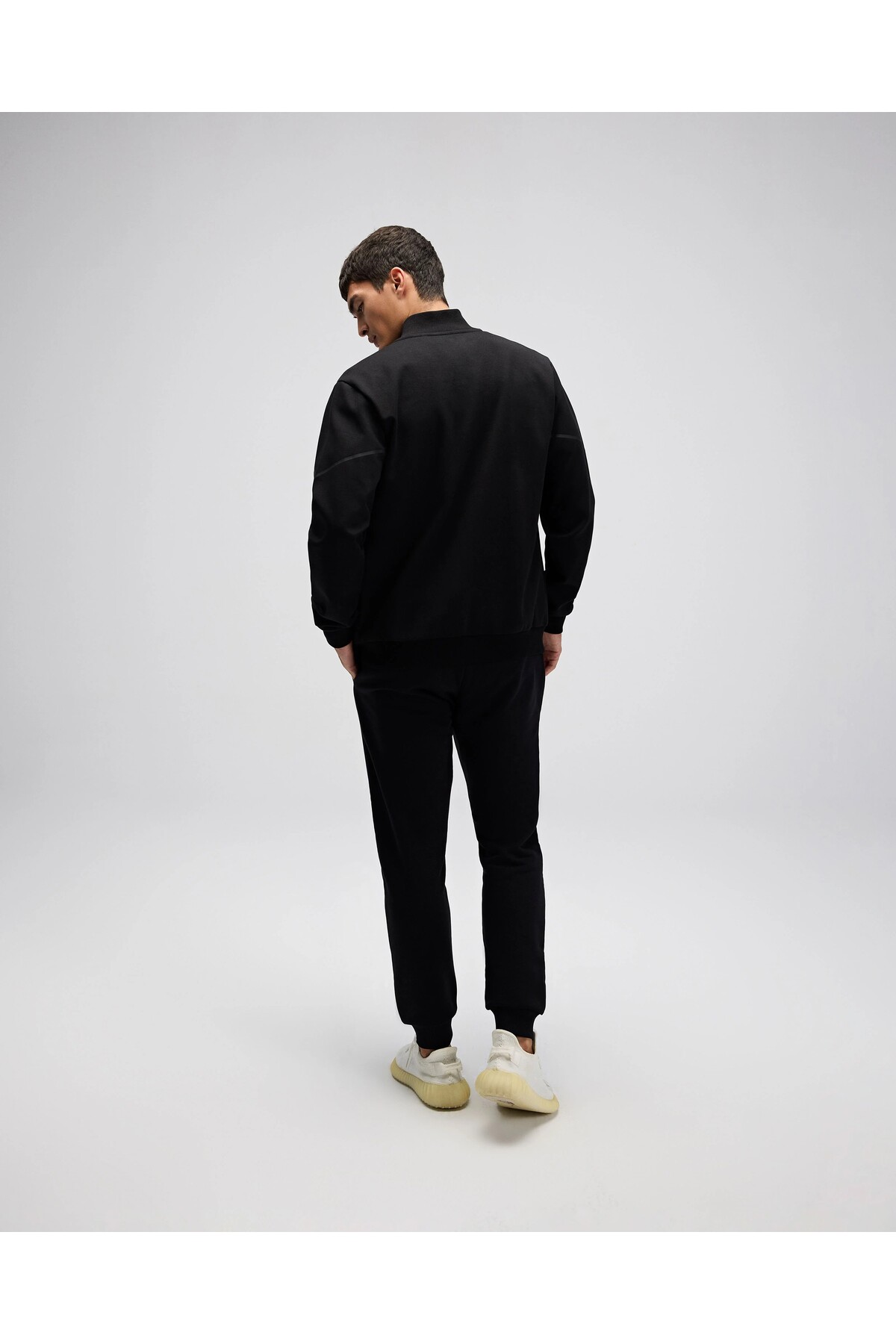 Ellesse Erkek Fermuarlı Sweat EM545-BK görsel 7