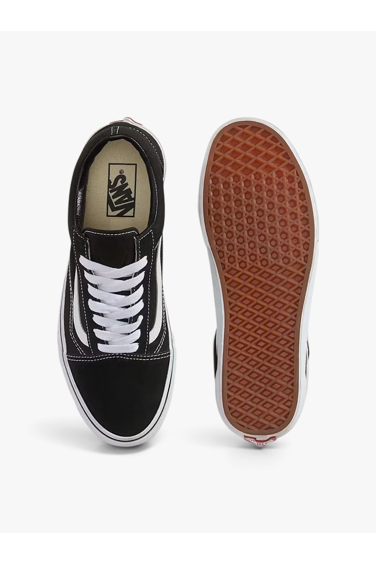 Vans Old Skool VN000D3HY281 Siyah Günlük Sneaker Ayakkabı görsel 3