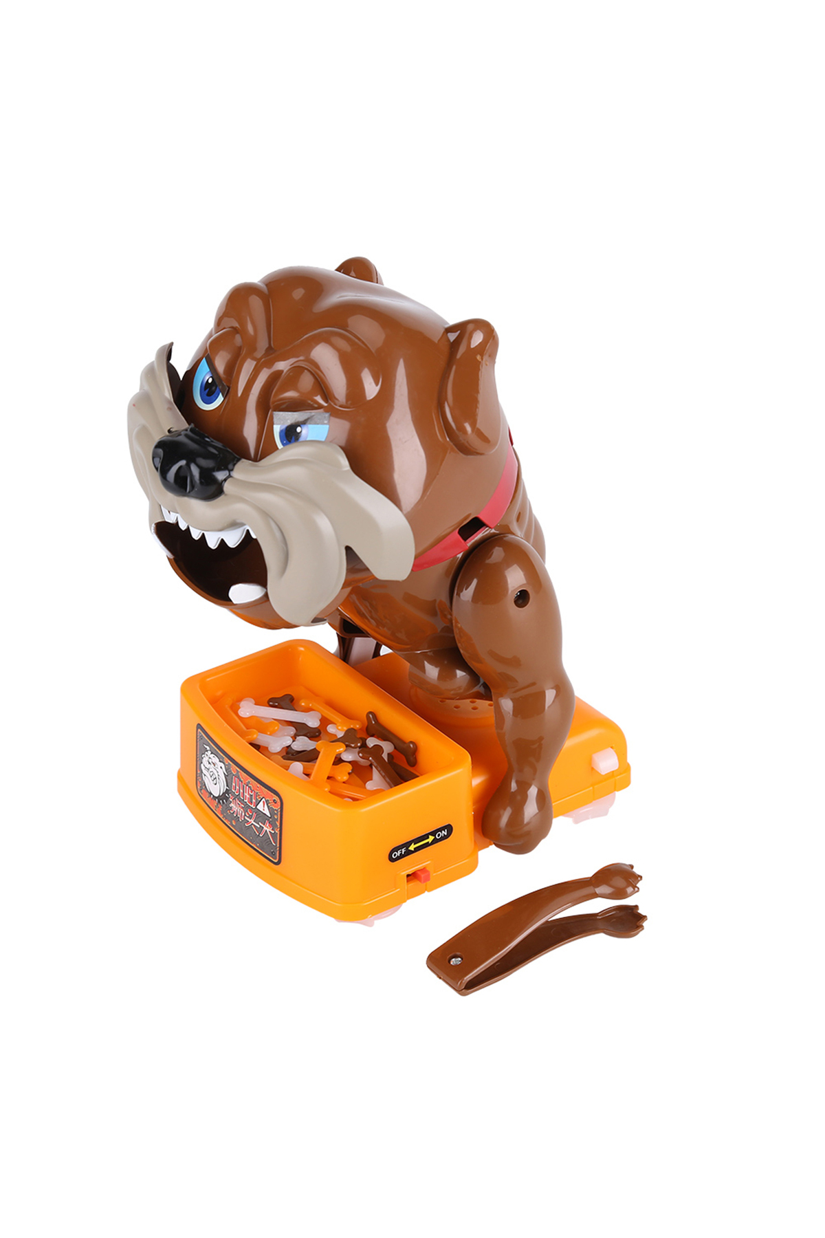 Choice 1pcs Funny Tricky Toy Bad Dog Chew Bone Action Games Biting Wake Dog Parents Interactive Toy Party F