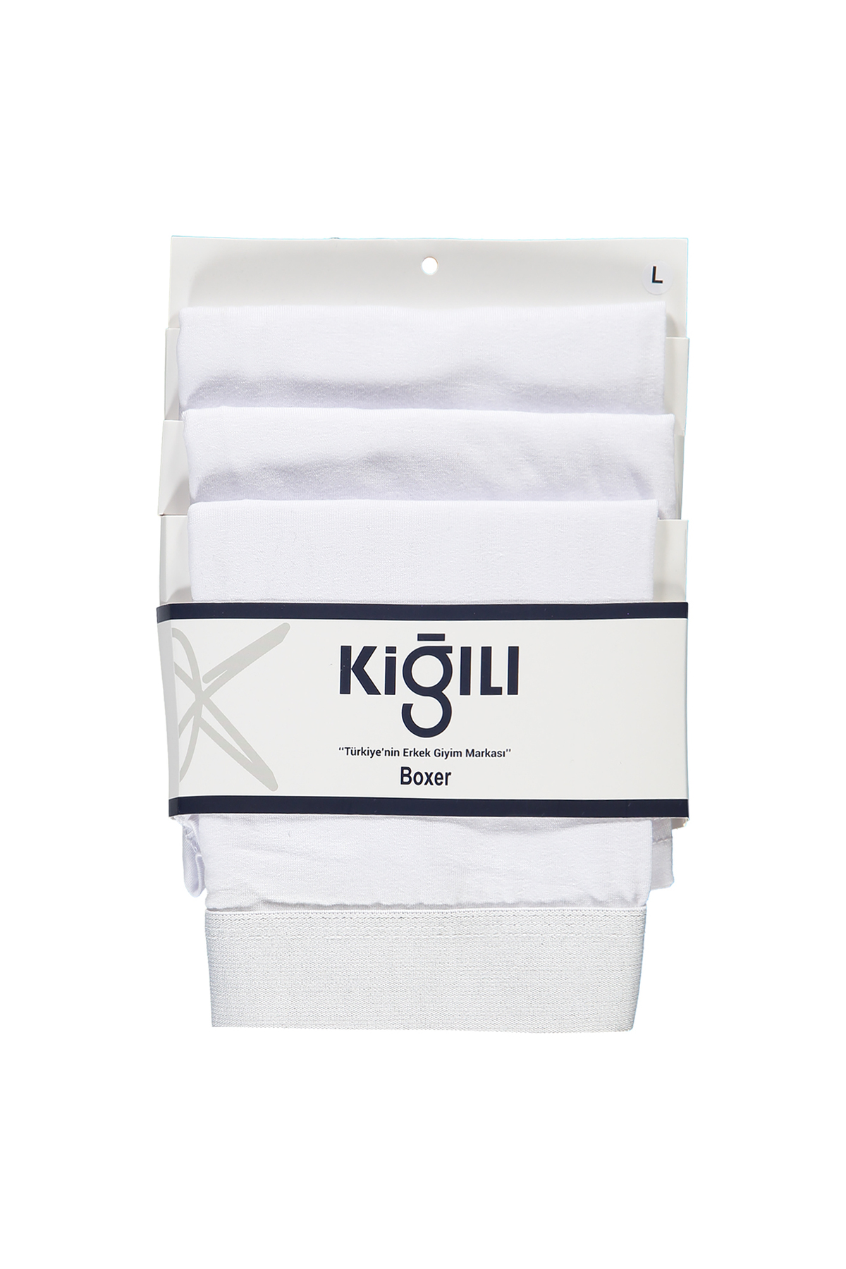 Kiğılı Premium 3'lü Pamuklu Likralı Rahat Esnek Boxer Seti (Damat Bohçası - Çeyiz Seti) görsel 2