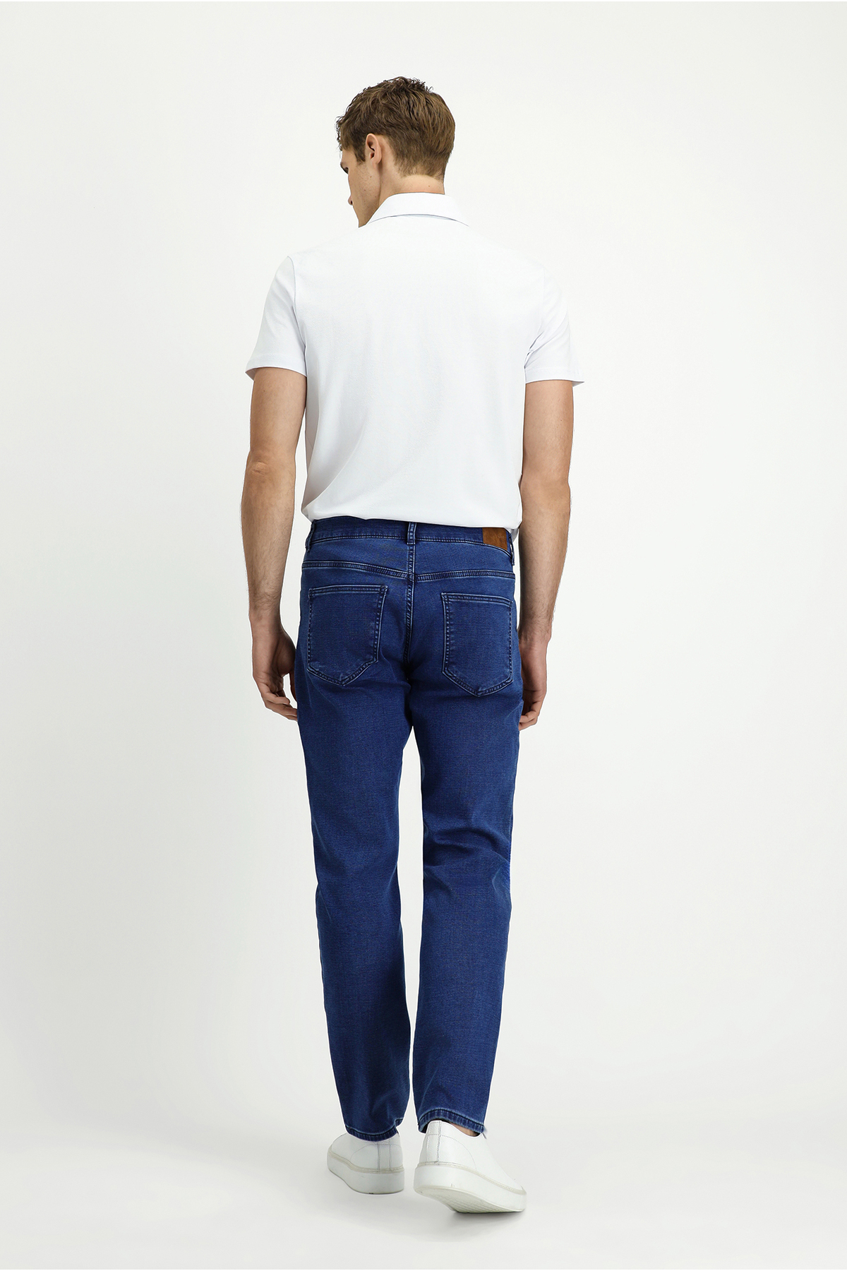 Kiğılı Relaxed Fit Rahat Kesim Pamuklu Denim Look Pantolon görsel 5