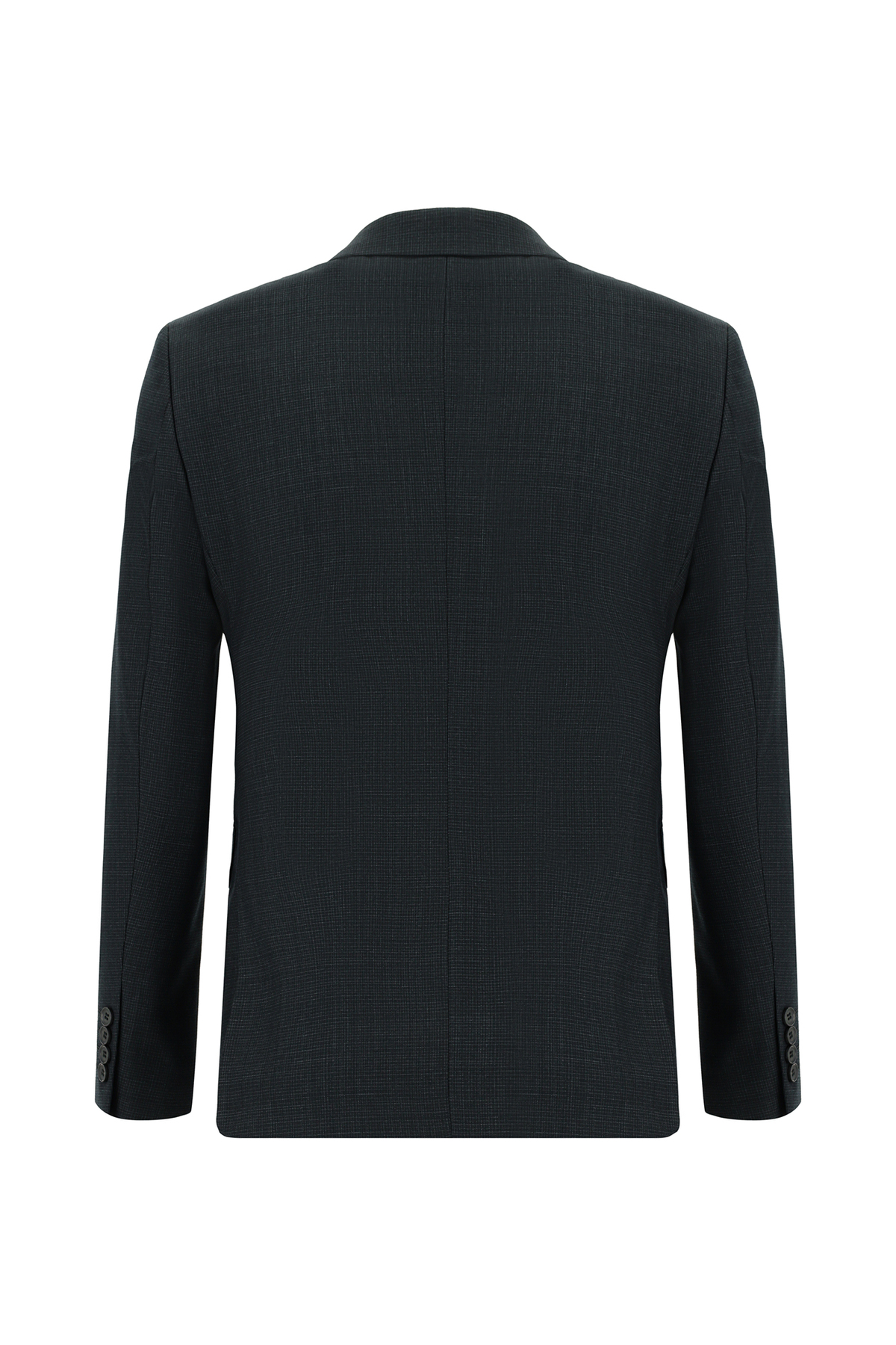 7 Drop Super Slim Fit Eksra Dar Kesim Desenli Takım Elbise — خاکستری KSSZ1E70AR002 — تصویر 3 از 5