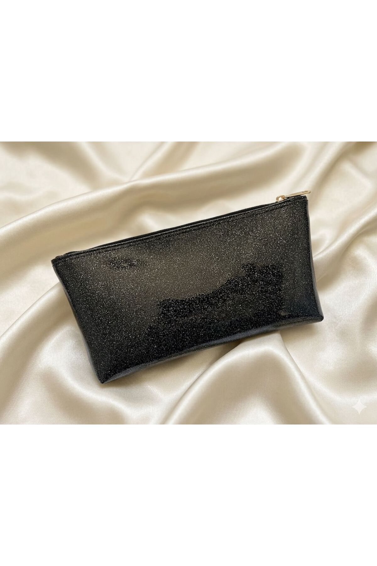 VELORİA BAG & SCARF Çok amaçlı premium portföy, makyaj ve abiye çanta görsel 3
