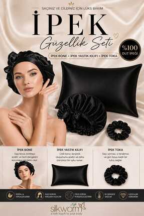 silkwormlife Silkworm Life %100 İpek Güzellik Seti – Yastık Kılıfı (50x70) + ...