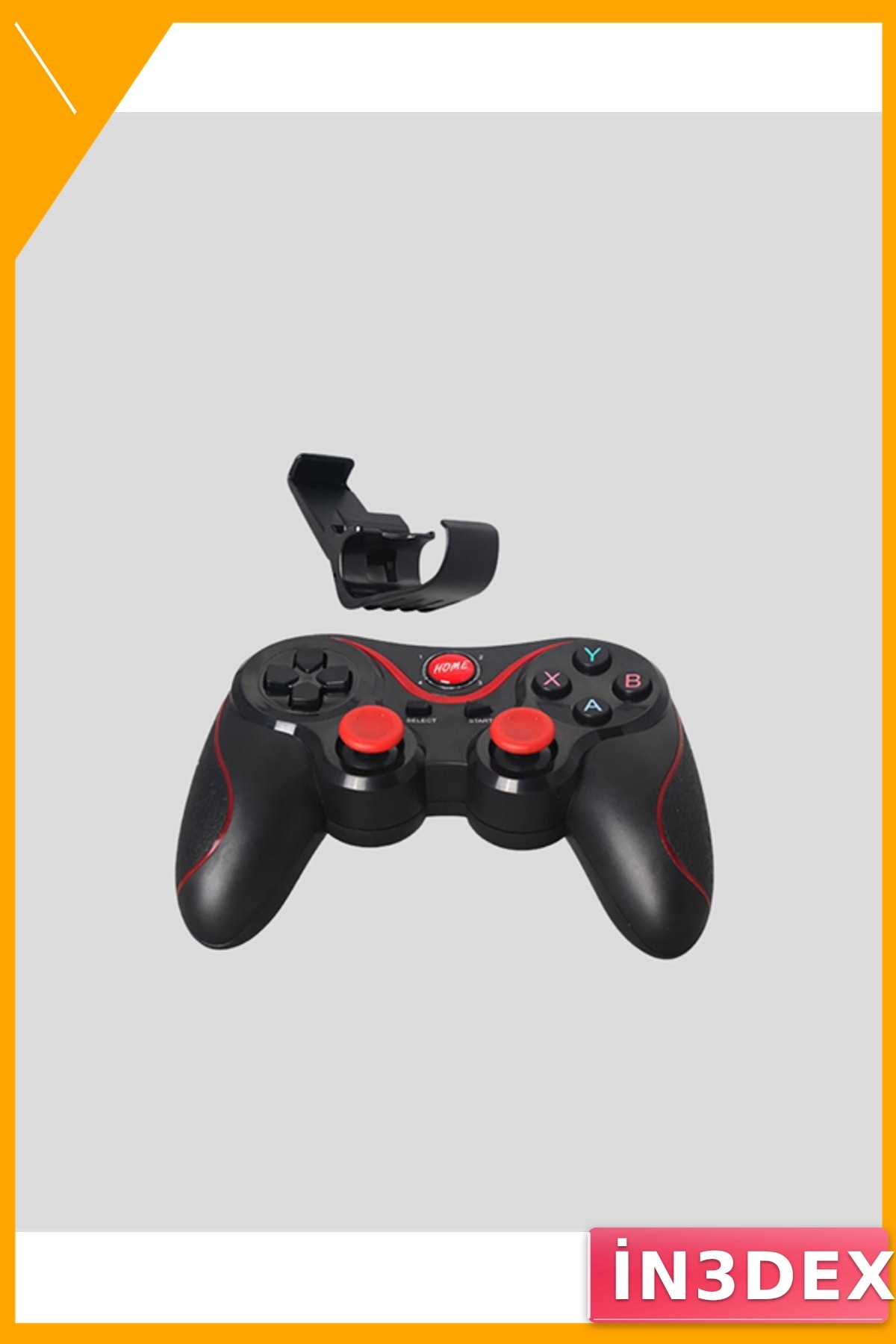 Kablosuz Oyun Kumandası Çoklu Platform Uyumlu Titreşimli Gamepad