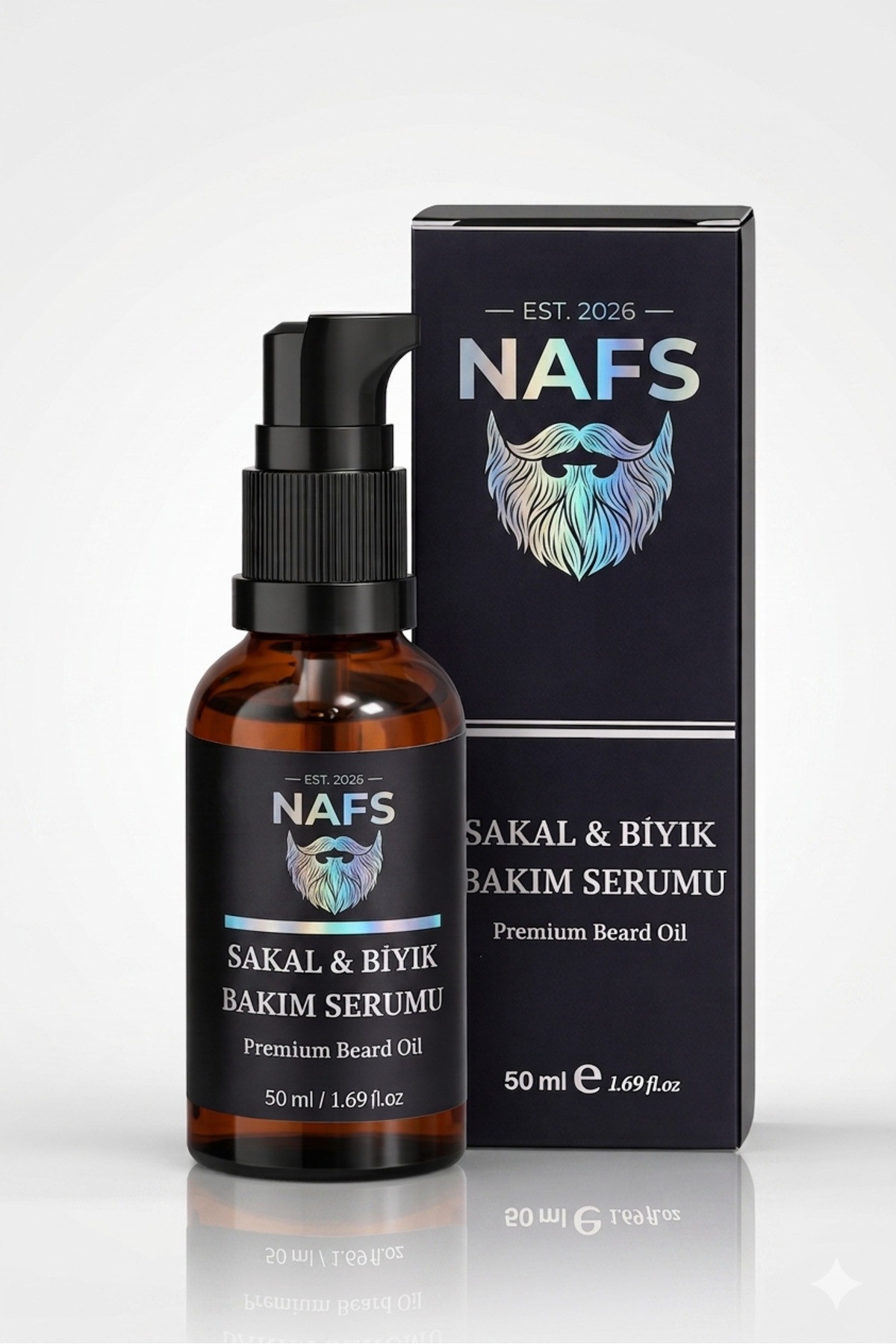 سرم مراقبت از ریش و سبیل ۵۰ میلی‌لیتری - رشد سریع، ضخیم شدن و درمان نواحی کم‌پشت ریش — سرم ریش — تصویر 5 از 5
