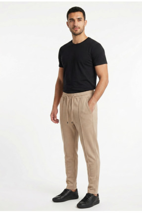 just wear zt Premium Unisex Yan Cepli, Önü Çımalı, Paça Düz Modern Jogger Pan...