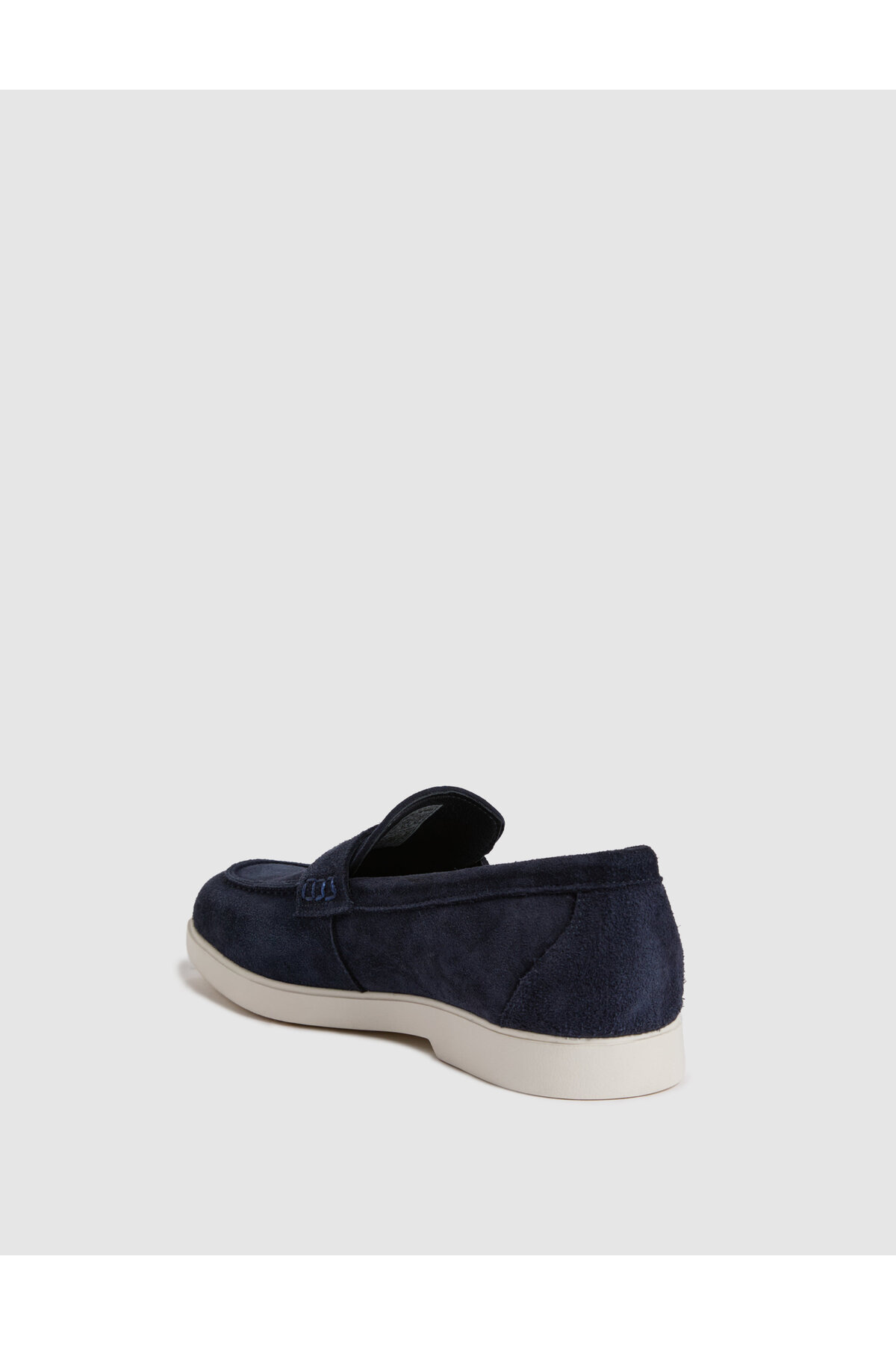 Pierre Cardin Lacivert Bant Detaylı %100 Deri Süet Loafer Ayakkabı 50327088-VR033 görsel 6