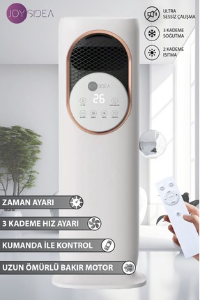 JOYSIDEA HAVA ISITICI SOĞUTUCU VANTİLATÖR UZAKTAN KUMANDALI HAVA NEMLENDİRİCİ...