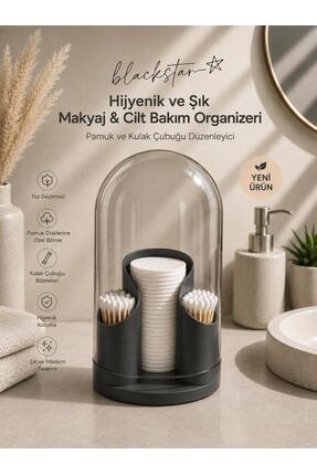 Blackstar Toz Geçirmez Pamukluk & Kulak Çubuğu Düzenleyici Organizer Siyah