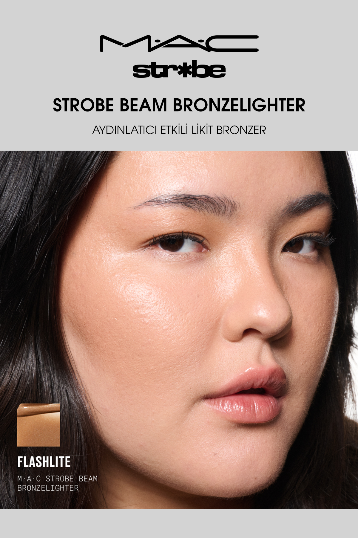 Strobe Beam Aydınlatıcı Etkili Likit Bronzer - Flashlite — رنگارنگ 142113 — تصویر 3 از 6
