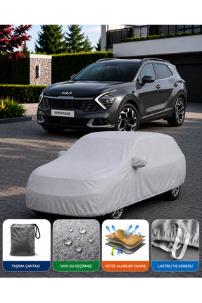 COCEM Kia Sportage Premium Araç Brandası Su Geçirmez UV Korumalı Tam Koruma G...