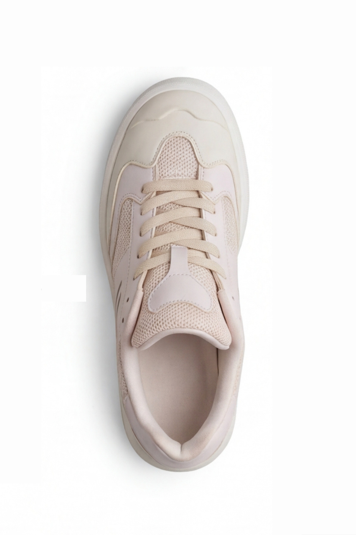 Urban-Strike Hybrid Beyaz Unisex Sneaker - Yüksek Tutuşlu Dalgalı Tabanlı ve Nefes Alabilen File De — سفید LIA-5030-50K — تصویر 2 از 5