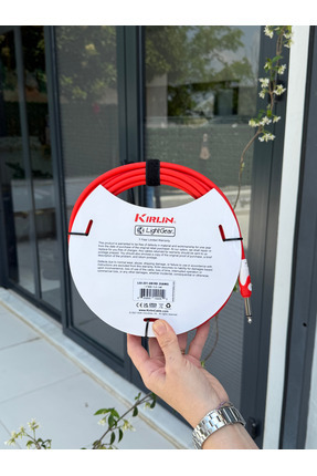 NOTA MÜZİK Kirlin LightGear Profesyonel Gitar Kablosu - 6 Metre, 20AWG Gürült...