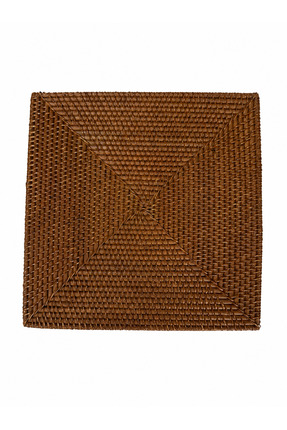 ipekbambuhome Kare Amerikan Servis ve Duvar Dekoru 30x30 cm