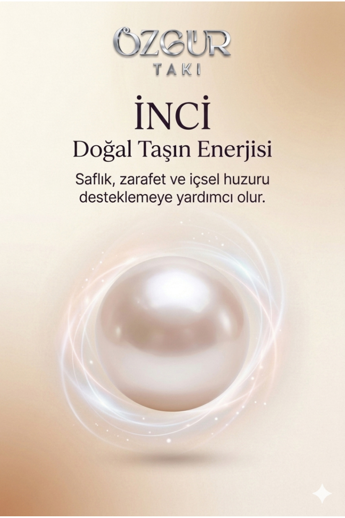 Kişiye Özel İsimli İnci Dizili 925 Ayar Gümüş Kolye - 40 cm