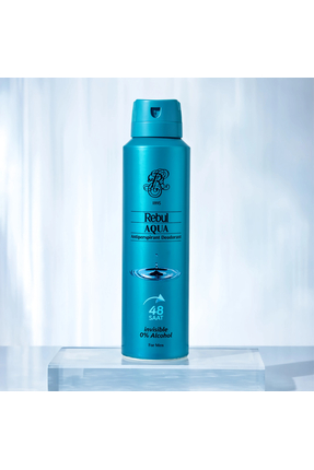 Rebul Aqua Alkolsüz Erkek Deodorant 150 ml - 48 Saat Etkili