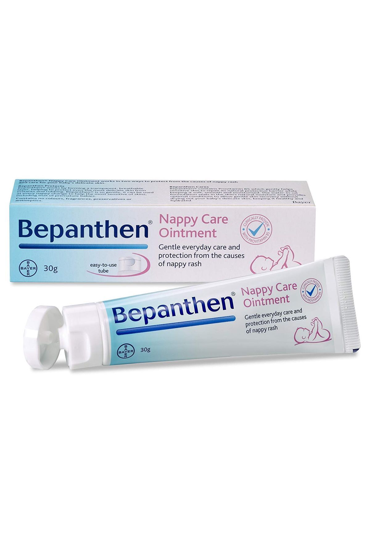 Bayer Bepanthen Cremă Anti-Iritație pentru Zona Scutecului 30 ml