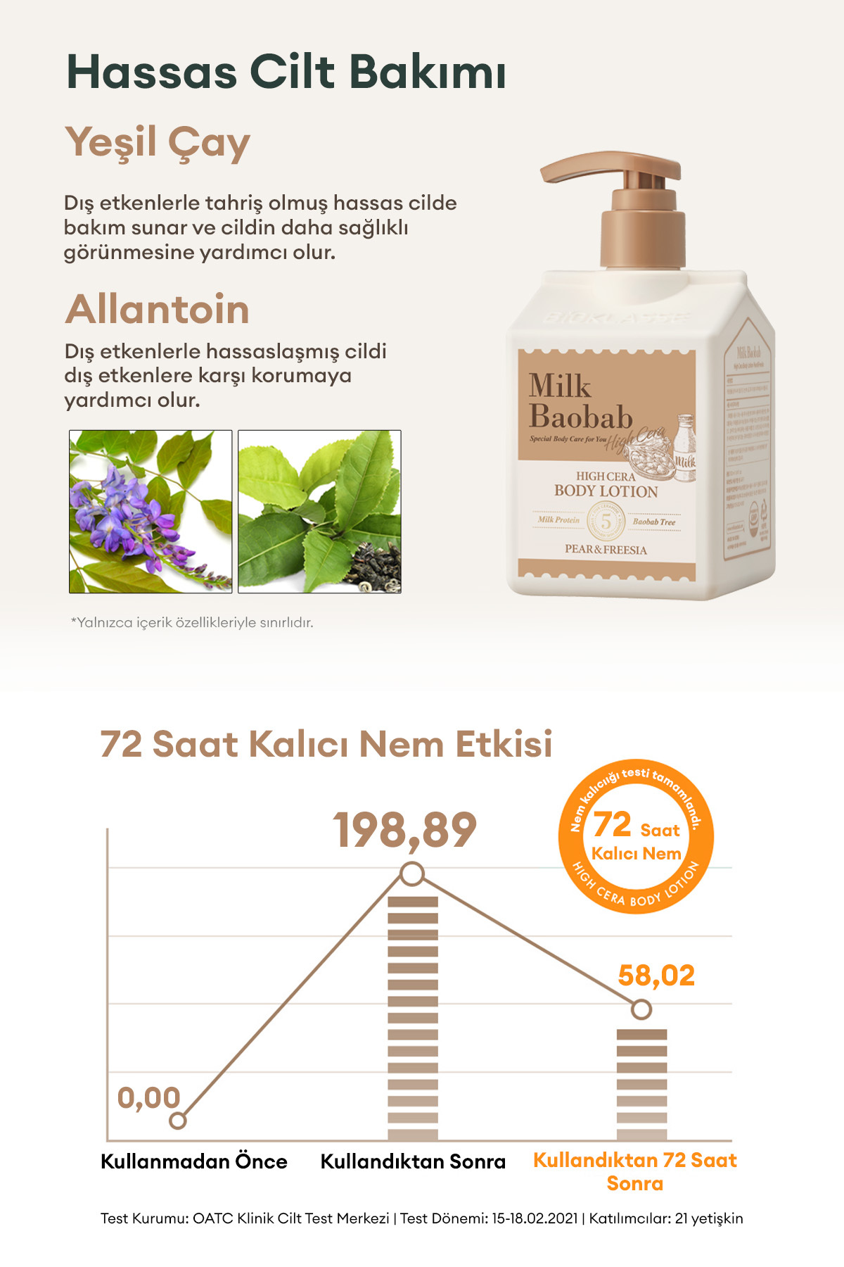 Yoğun Nemlendirici & Besleyici Vücut Losyonu High Cera Body Lotion (Pear&Freesia) — 9491 — تصویر 3 از 9