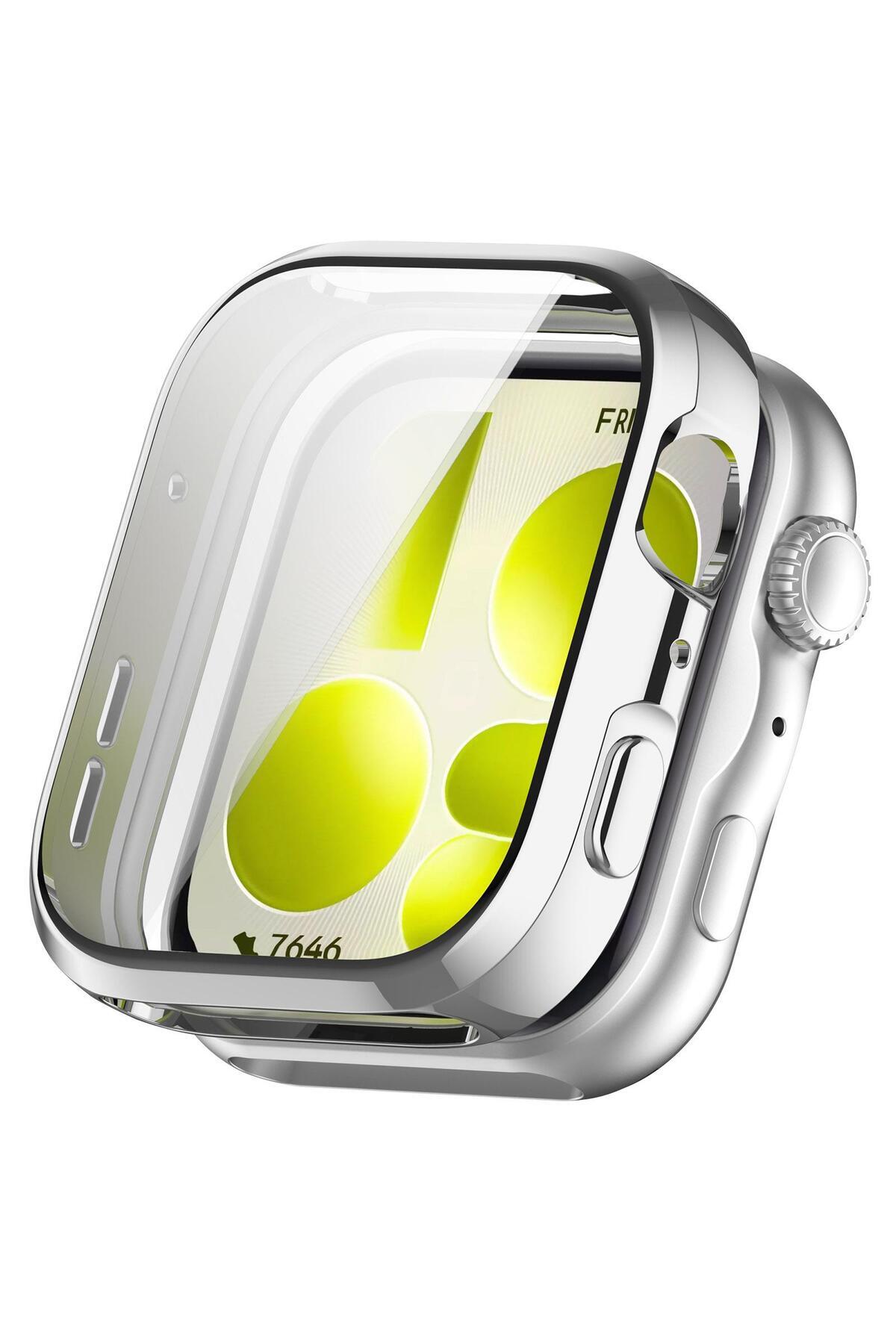 Huawei Watch Fit 5 Compatible Soft Silicone 360 Full Protection Case and Screen Protector