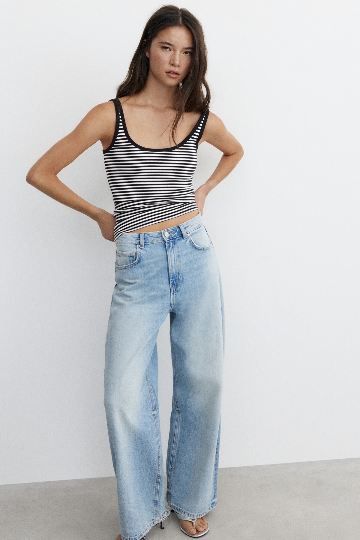 Pull & Bear  Modal askılı tank top - Görsel 3