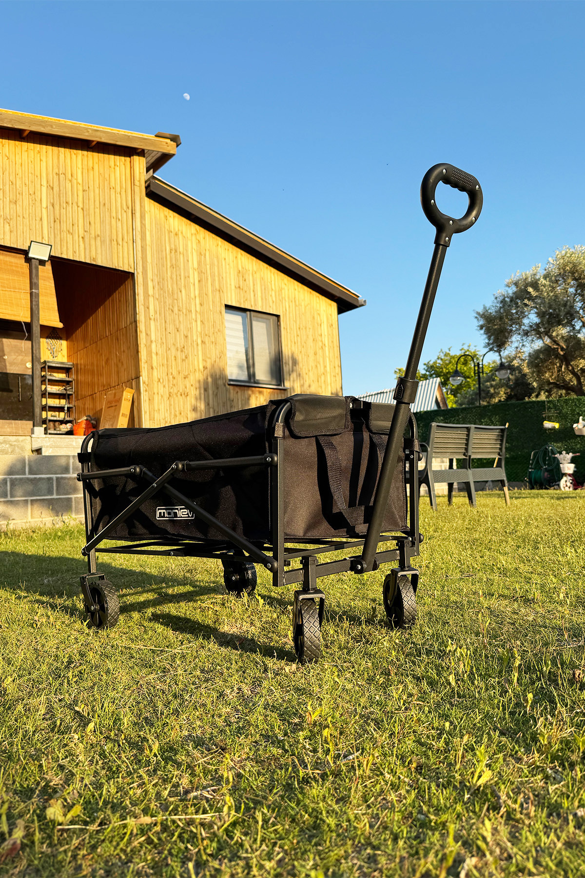 Camping Trolley Folding Trolley Small Wagon Market Shopping Trolley